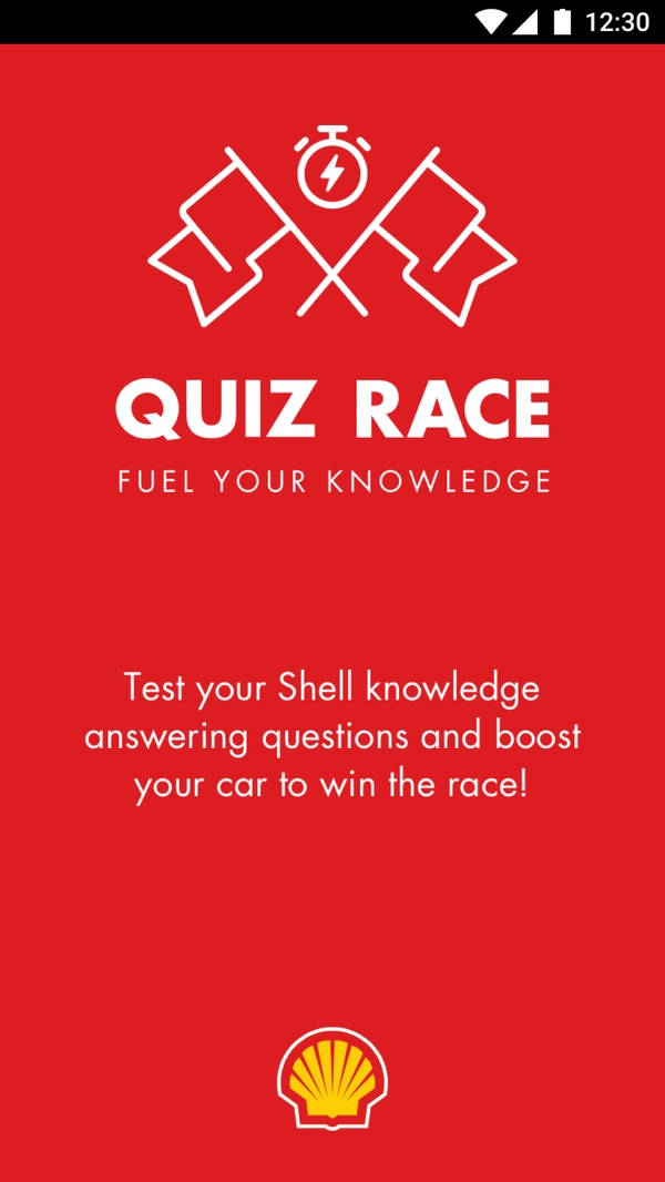 Quiz Race app design init