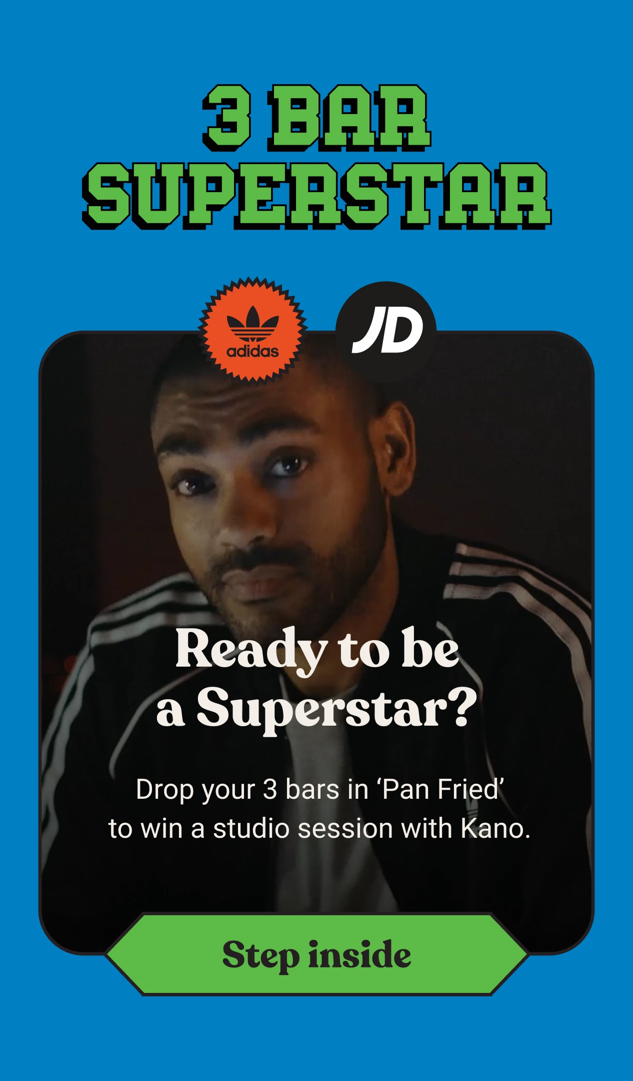 3 Bar Superstar screen design init